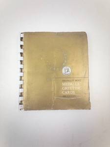 lot 346 image: Medallic Greeting Cards - Franklin Mint 1969 Edition