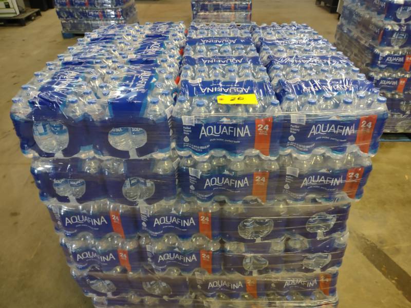 lot 26 image: (84) Aquafina 24 Packs