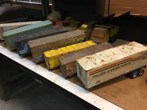 lot 146 image: Vintage Tonka - Nylint - ERTL - Buddy L - Trailers