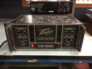 lot 189 image: PEAVEY CS-800 Commercial Series Power Amplifier