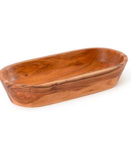 lot 201 image: Wooden Dough Decorative Bowl $39.99 Retail - Brand New