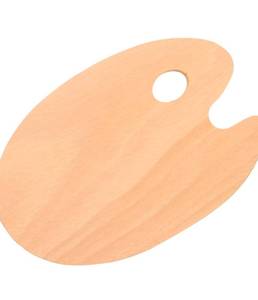 lot 204 image: Wooden Artist Pallet 8 x 12 - Brand New