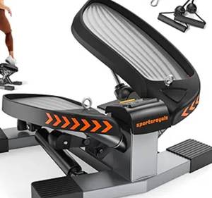 lot 223 image: Stair Twist Mini Stepper for At Home Workouts $49.99 Retail - Brand New