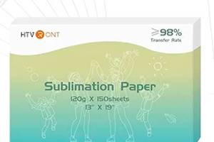 lot 234 image: HTVRONT Sublimination Paper 13 x 19 150 Sheets $37.99 Retail - Brand New