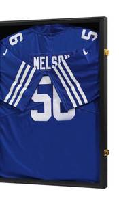 lot 243 image: Sports Jersey or Uniform Display Case Black $45.99 Retail - Brand New
