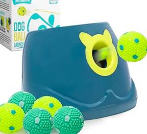 lot 258 image: Palulu Automatic Ball Launcher White $69.99 Retail - Brand New