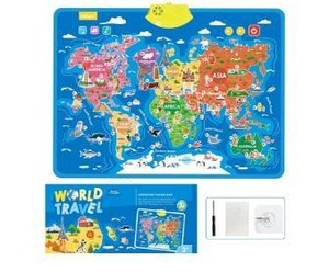 lot 281 image: World Travel Talking Learning Toy - Brand New
