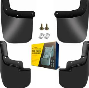 lot 289 image: Mudflaps for 2015 to 2022 Chevy Colorado GMC Canyon Four Season Mudflaps $59.99 Retail - Brand New