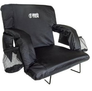 lot 292 image: Brawn Tide Stadium Chair with Back Support  Comfy Cushion $79.99 Retail - Brand New