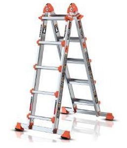 A Frame Extendable 5 Step Ladder $220.99 Retail - Brand New
