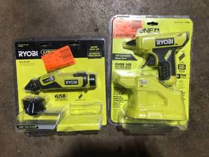 lot 12 image: Lot of Assorted Ryobi Tools Various Models and Conditions   Customer Returns See Pictures
