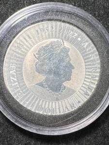 lot 39 image: 2023 AUSTRALIAN KANGAROO 1 TROY OZ .9999 FINE SILVER IN AIRTITE