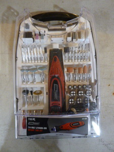 lot 76 image: Tool Shop 110 Piece Rotary Tool Kit