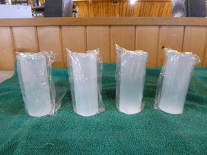 lot 96 image: 4 Selenite Cylinders