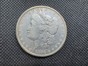 lot 2 image: 1878 7TF Morgan Silver Dollar