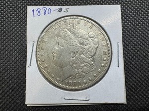 lot 4 image: 1880 S Morgan Silver Dollar