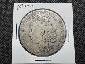 lot 15 image: 1889 O Morgan Silver Dollar
