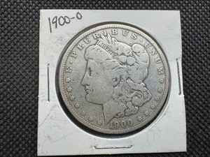 lot 23 image: 1900 O Morgan Silver Dollar