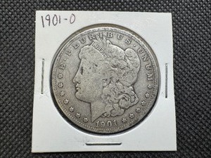 lot 24 image: 1901 O Morgan Silver Dollar