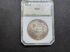lot 25 image: 1902 O PCI MS 63 Morgan Silver Dollar