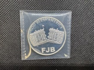 lot 36 image: Lets Go Brandon Silver 1 oz Round