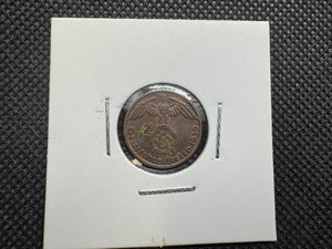 lot 38 image: 1939 Third Reich Germany 1 Reichspfennig