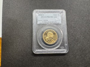 lot 40 image: 2004 S Sac $1 PCGS PR69DCAM