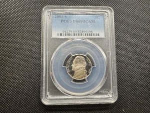 lot 51 image: 2003 S 5C PCGS PR69DCAM