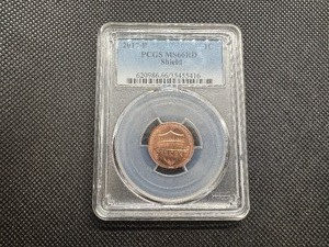 lot 64 image: 2017 P 1C PCGS MS66RD Sheild