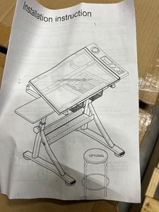 lot 33 image: Drafting Table new-in box