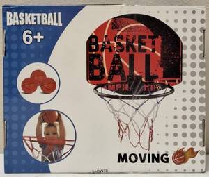 lot 49 image: Moving Mini Basketball Hoop - 6 age