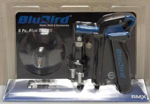 lot 61 image: BluBird - 6 Piece Blow Gun Kit - NEW