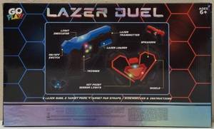 lot 69 image: Lazer Duel - (2) Lazer Guns (2) Target Pads (4) Target Pad Straps (One Set  View Photos)