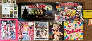 lot 110N image: LL- Group of Board Games, Puzzles, Activity Sets and More