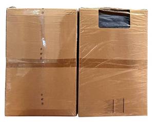 lot 159H image: LR - Set of 2 IKEA Stocksund Blue Armchair Slip Covers Sealed in Box