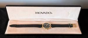 lot 81 image: LR - Movado Womens Quartz Wristwatch