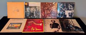 lot 91 image: LR - Collection of 8 Classic Rock Vinyl LP Records