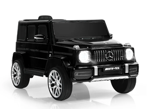 lot 60 image: Costway 12V Mercedes-Benz G63 Licensed Kids Ride On Car with Remote Control-Black