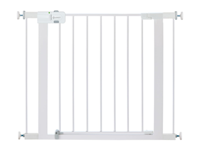lot 426 image: Safety 1st Easy Install Walk Thru Baby Gate for Doorway With Door, Dog Gates, Fits 29-38, Easy Install 28 Tall, White