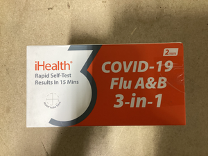 lot 420 image: LOT OF 9 COVID-19Flu A&B 3-in-1 Rapid Test Use By Date 10052025