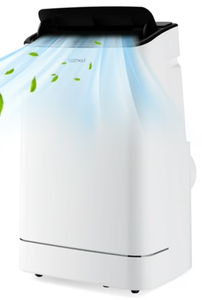 lot 10 image: Costway 15000 BTU Portable Air Conditioner with Remote APP Control Cool Fan Heat Dehum