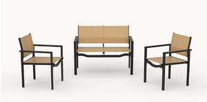 lot 45 image: Mosaic Livingston 4-Piece Sling Conversation Set