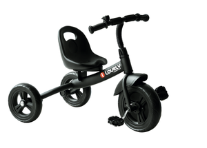 lot 324 image: Qaba 3-Wheel Recreation Ride-On Toddler Bike With Bell for Children Indoor  Outdoor, Black