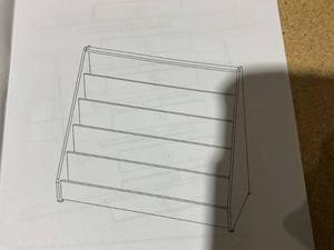 lot 244 image: Bookscase CB10984 Brown