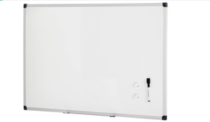 lot 452 image: Dry Erase Whiteboard, 36W x 24H, Aluminum Frame, SilverWhite