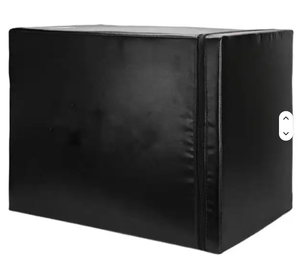 lot 459 image: Fitness Jump Trainer Platforms EVA Wood Core Soft Jump Plyometric Box 3 in 1 Soft Plyo Box