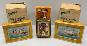 lot 61 image: Misc. Collectible Jim Beam Decanters