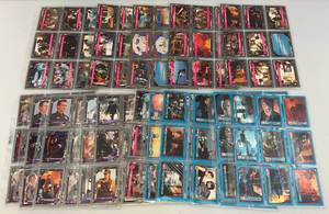 lot 67 image: Vintage Terminator 2 Trading Cards In Protective Sleeves (Most Pages Double Sided)