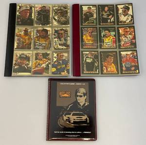lot 70 image: 1990s NASCAR Trading Card Sets In Albums And More