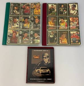 lot 71 image: 1990s NASCAR Trading Card Sets In Albums And More